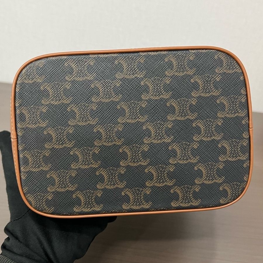 Celine/賽琳 老花小號水桶包-4