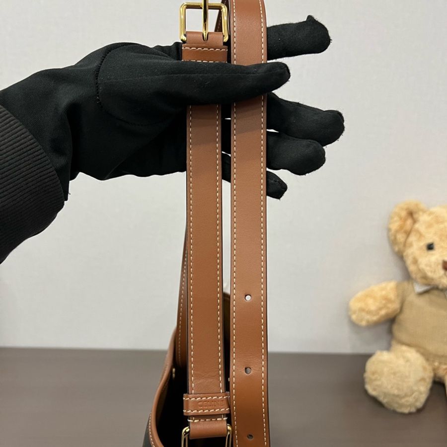 Celine/賽琳 老花小號水桶包-6