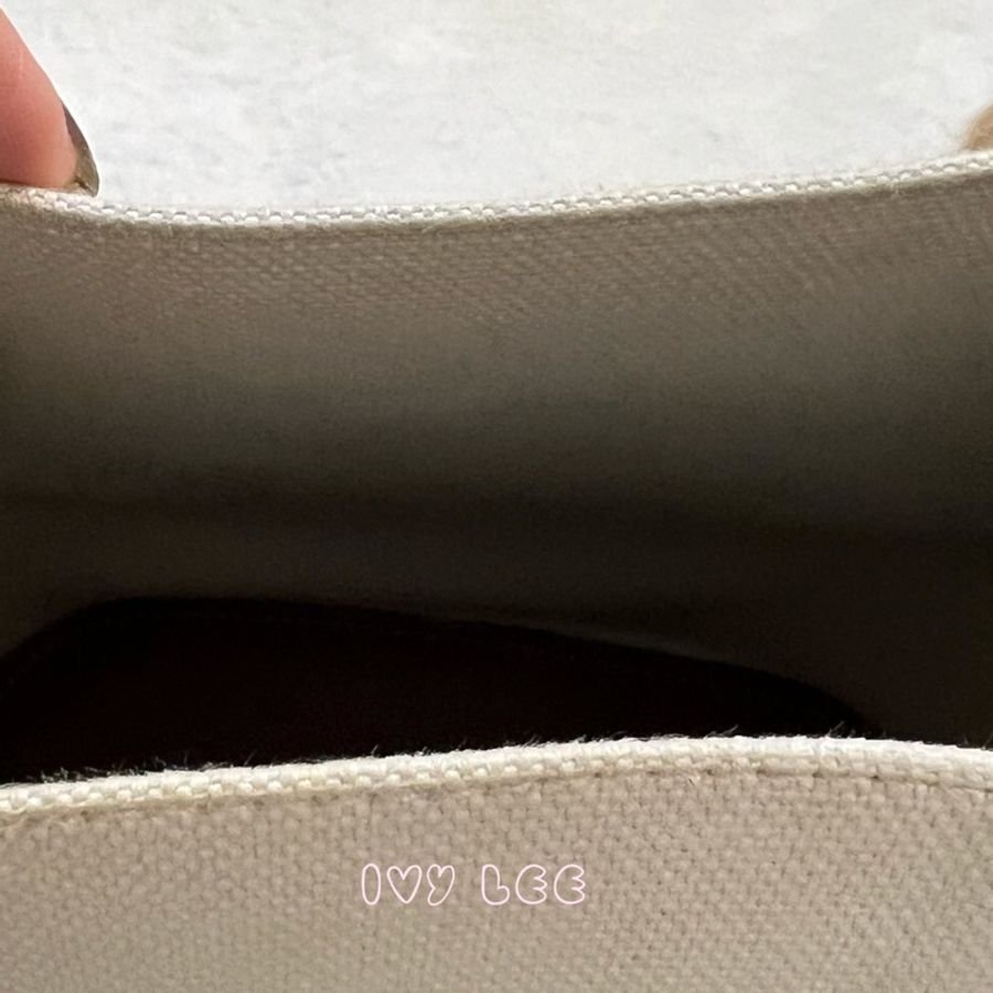 BURBERRY 8026824 棕色皮革水桶包 印花logo 徽標圖案帆布 手提 肩背 正品 二手精品-11