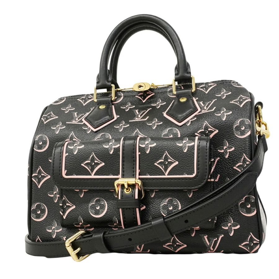 路易威登 Monogram Fall for You Speedin' Dolière 25 手提包 M20852 Noir 兩用包(女)-0