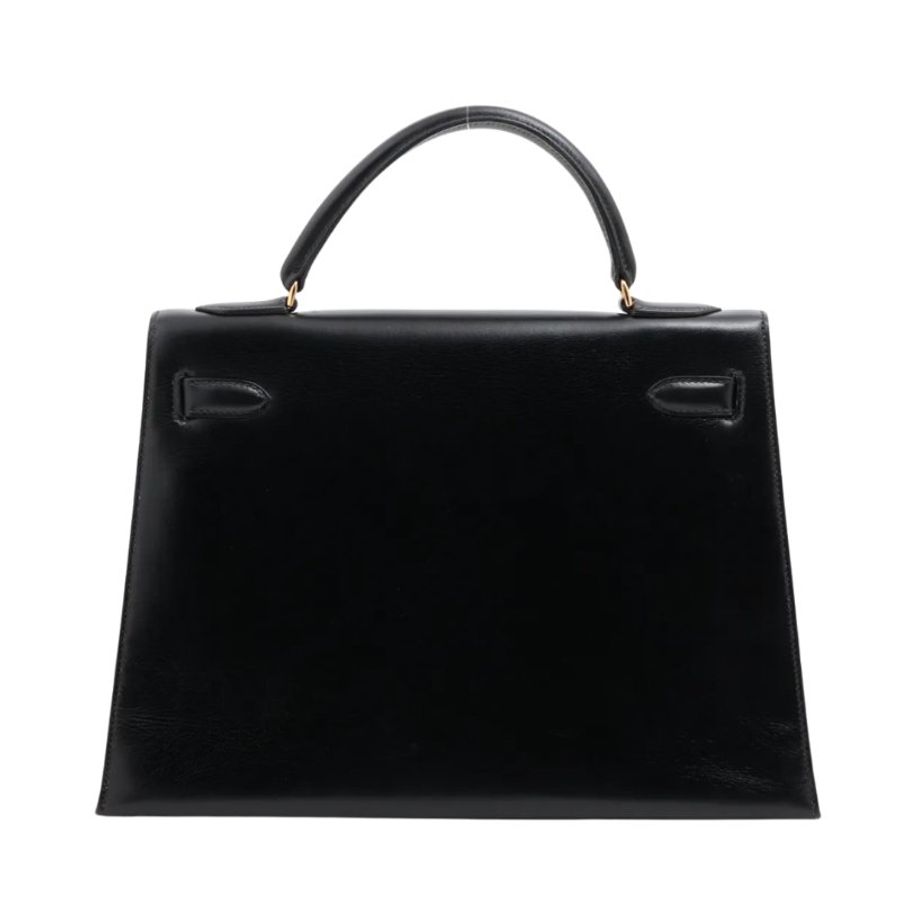 Hermes Kelly 32 Sellier Box Calf 黑色 金扣 GHW 凱莉32 中古-2
