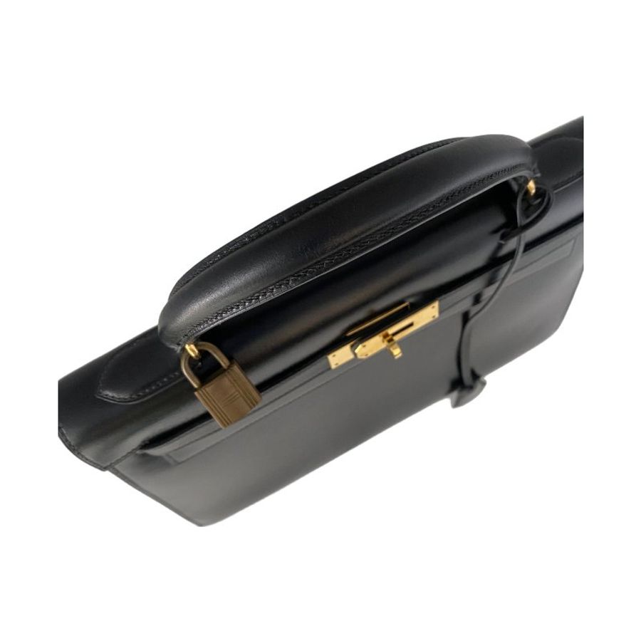 Hermes Kelly 32 Sellier Box Calf 黑色 金扣 GHW 凱莉32 中古-7