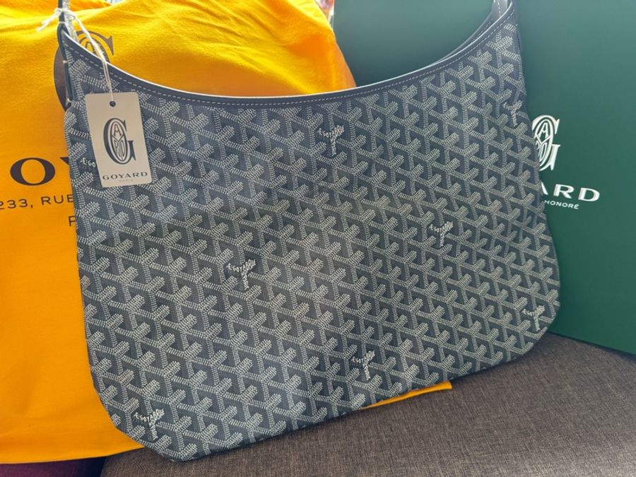Goyard Boheme Hobo Bag - Grey-0