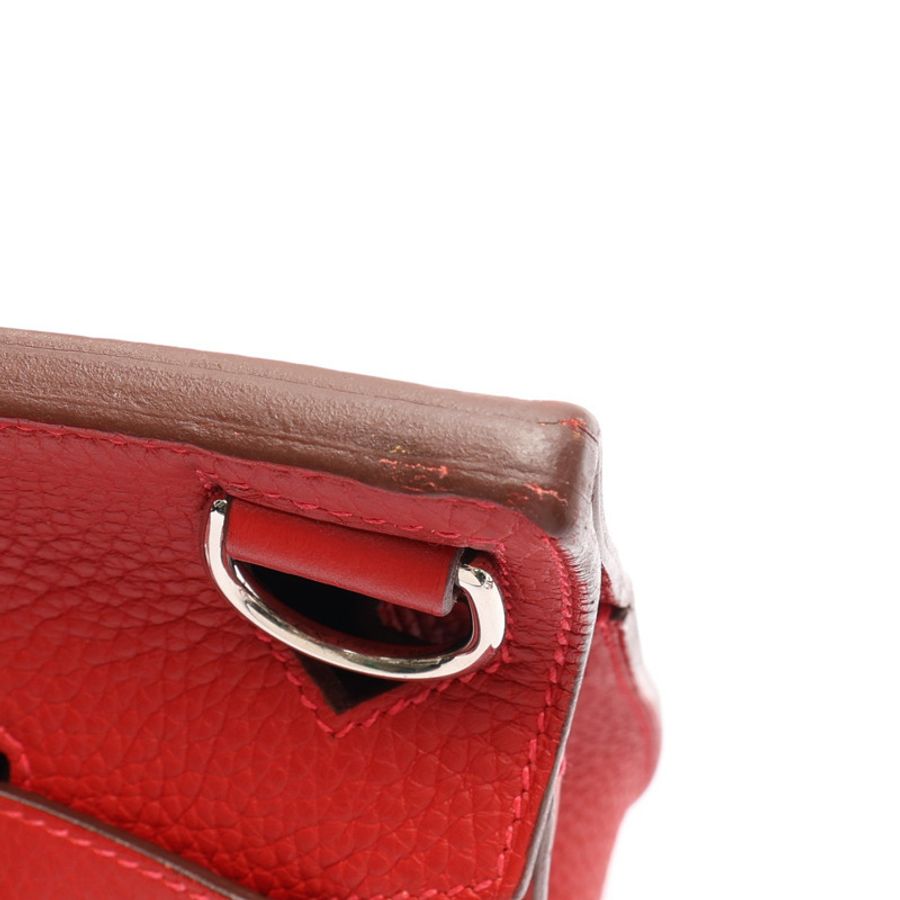 辣椒紅色 TOGO牛皮 Jypsiere 28 肩背包 口P刻【HERMES 愛馬仕】 H061784CK-12