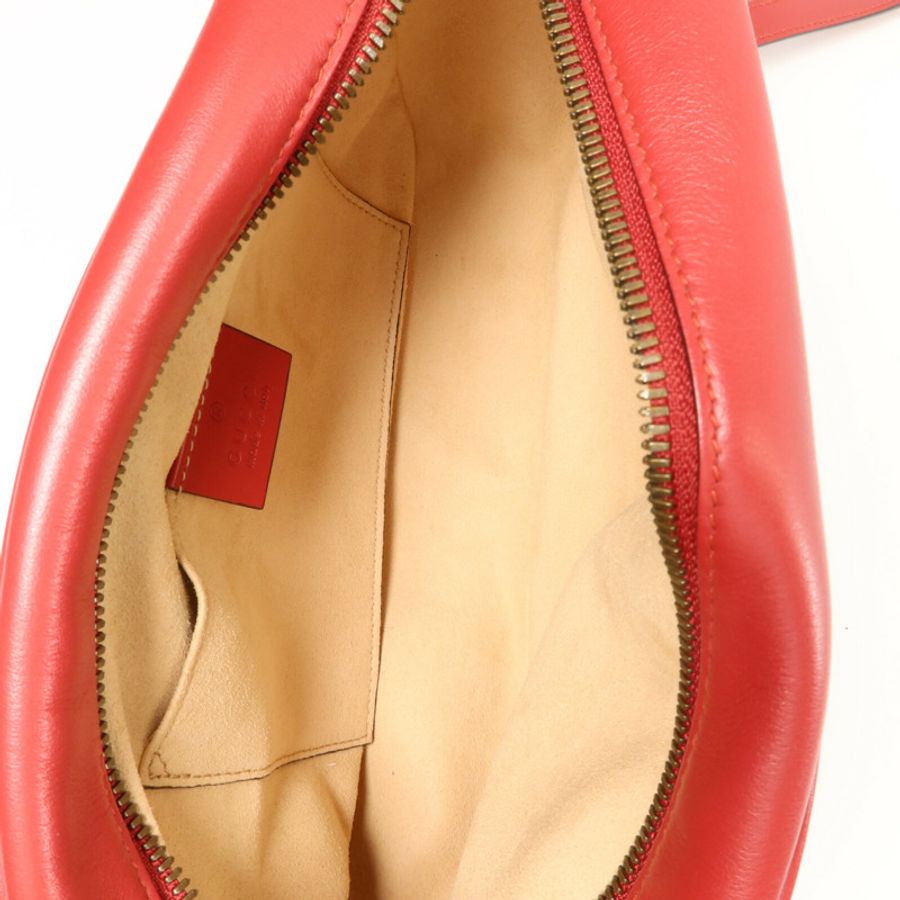 GUCCI 牛皮皮革GG Marmont Small肩背袋-4