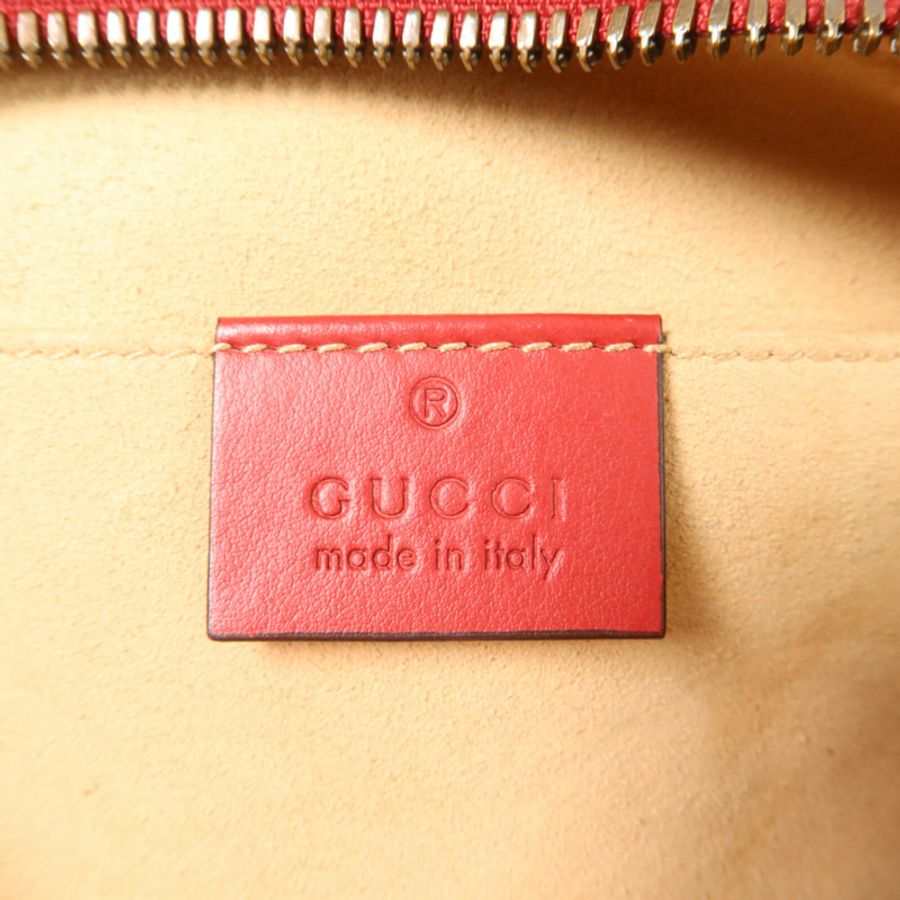 GUCCI 牛皮皮革GG Marmont Small肩背袋-5