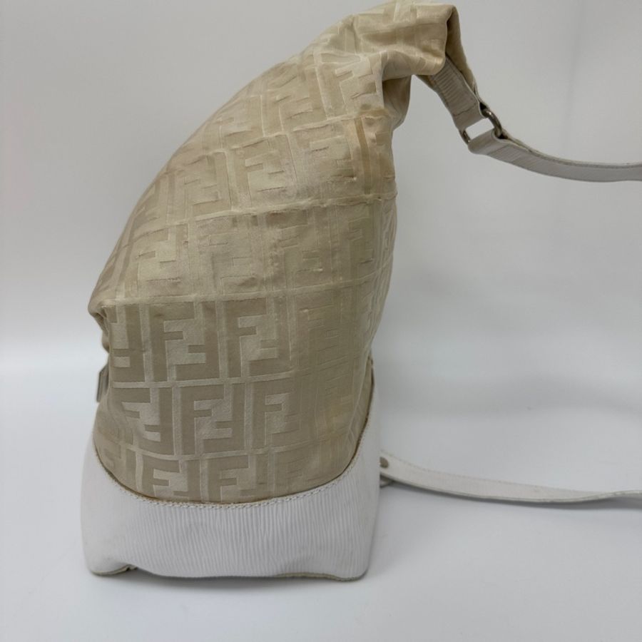 【赫蒂國際精品】Fendi 奶茶色法棍包 vintage 二手 中古-9