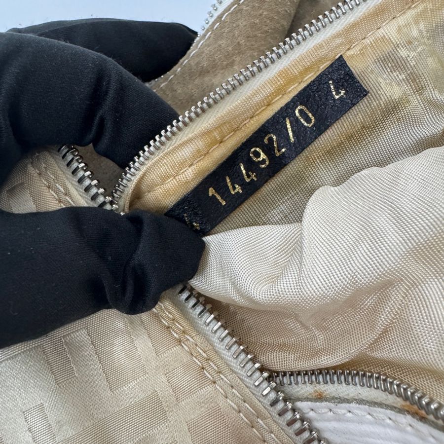 【赫蒂國際精品】Fendi 奶茶色法棍包 vintage 二手 中古-33