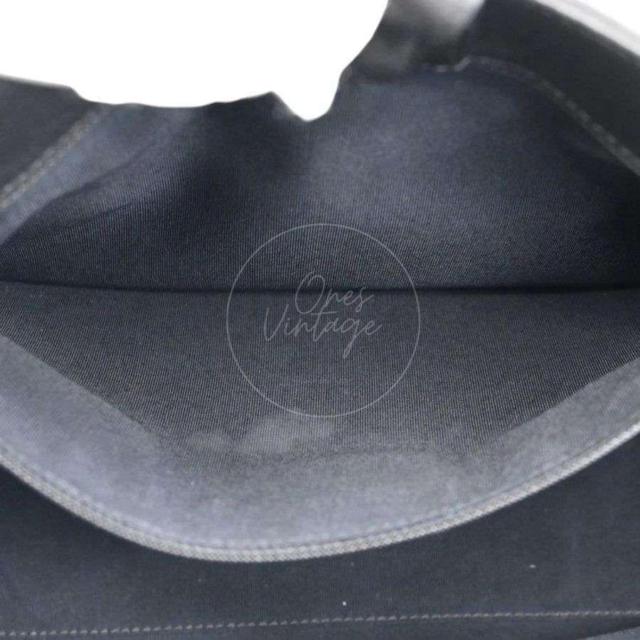 中古 Chanel 香奈兒 Cerf Small Black Calfskin Tote Bag GHW 黑色金扣小牛皮手提包-16