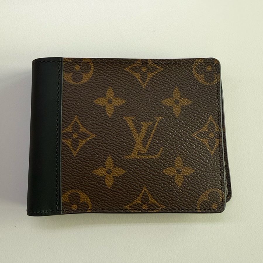 LV M69408 Multiple 老花 短夾-0