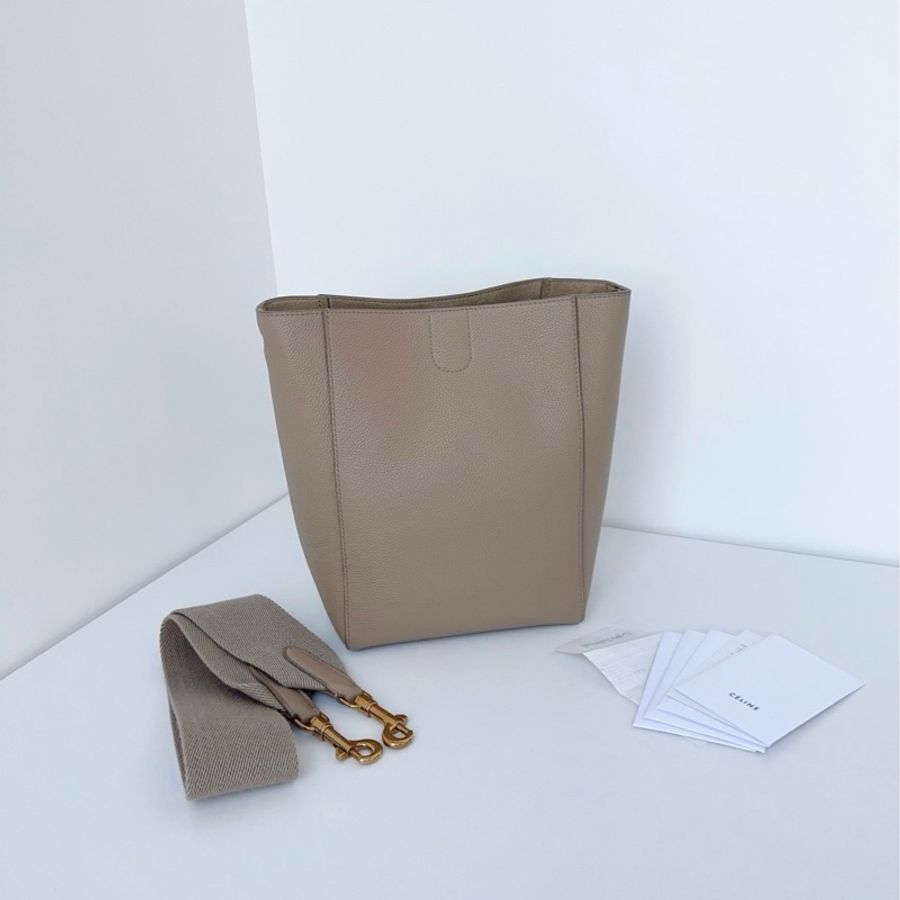 eline 賽琳 Sangle Bucket全皮水桶包-1