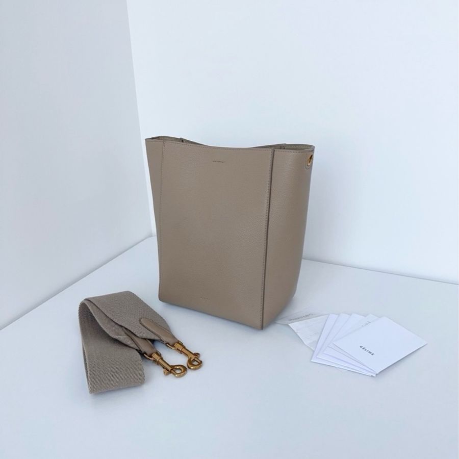 eline 賽琳 Sangle Bucket全皮水桶包-2