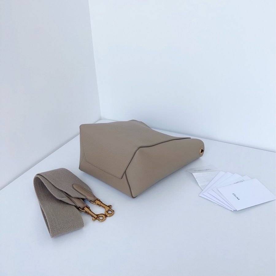 eline 賽琳 Sangle Bucket全皮水桶包-4
