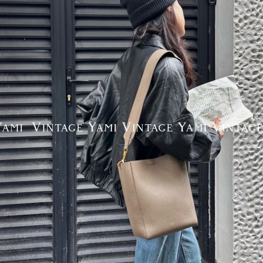 eline 賽琳 Sangle Bucket全皮水桶包-8