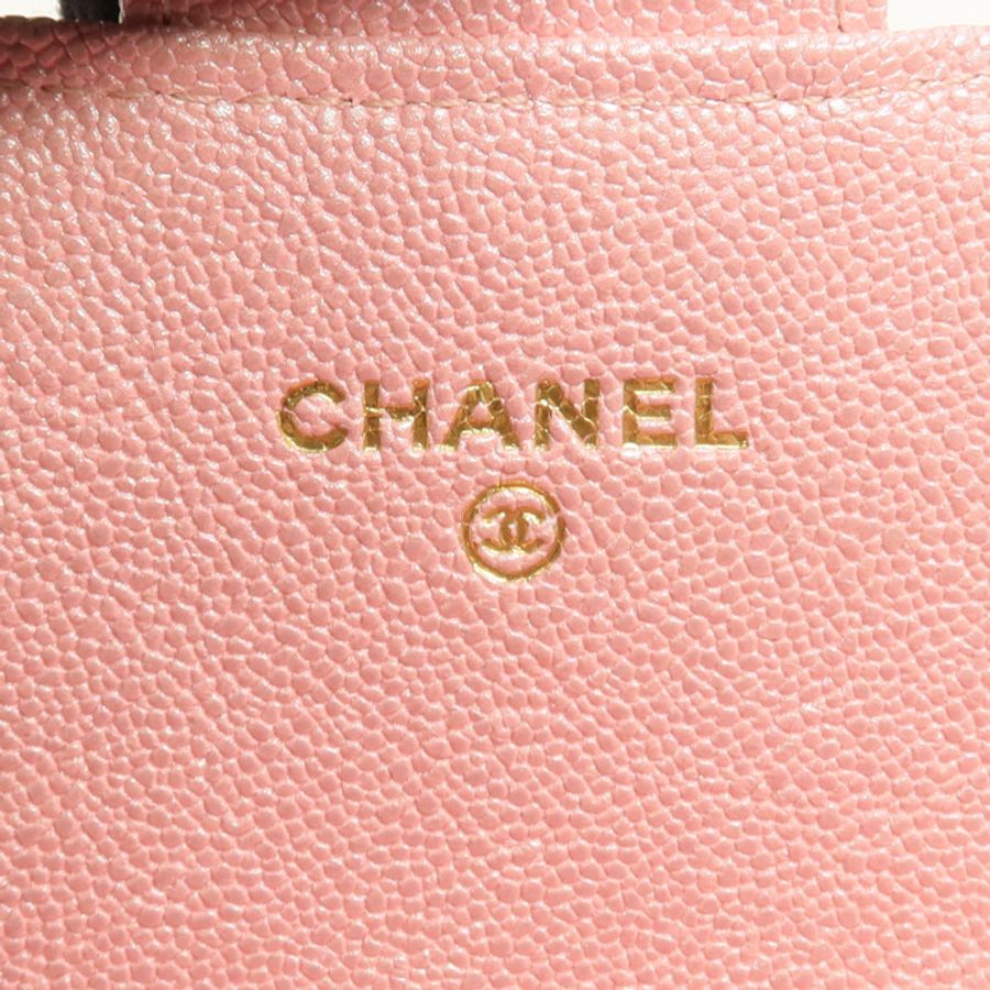 CHANEL 牛皮皮革Long Wallet長錢包-13