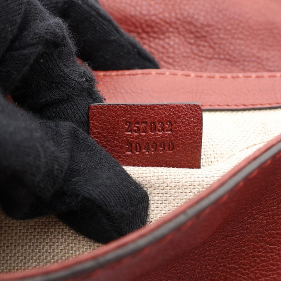 紅色牛皮 marrakech 兩用包【GUCCI 古馳】 257032-3