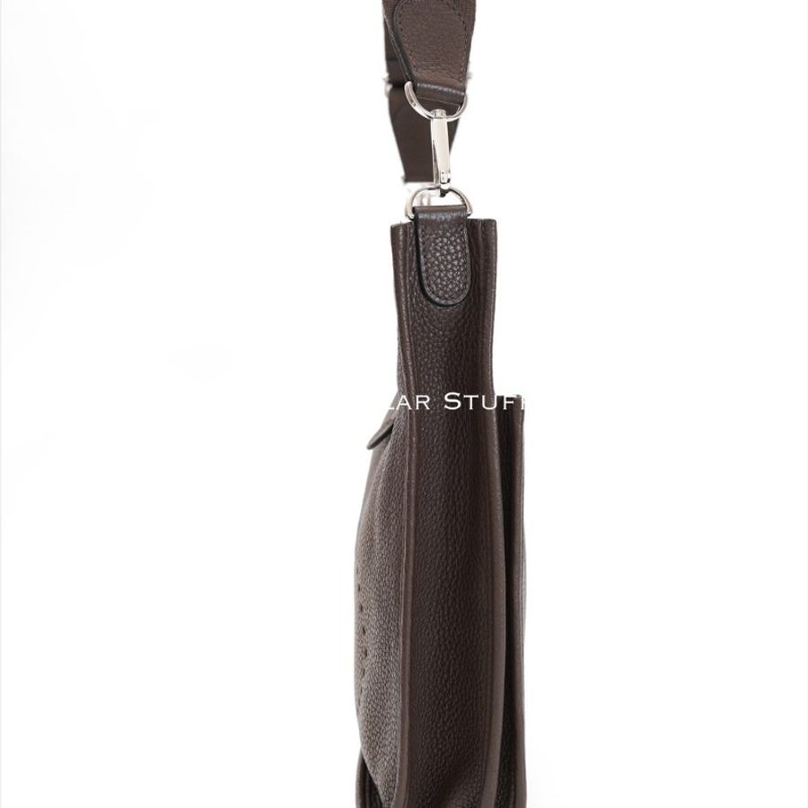 Hermès 第三代Evelyne 29cm 巧克力色-6