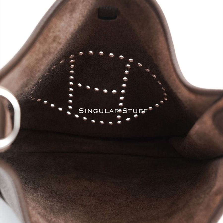 Hermès 第三代Evelyne 29cm 巧克力色-13