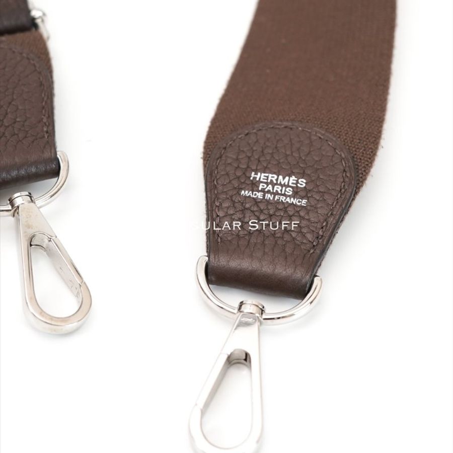Hermès 第三代Evelyne 29cm 巧克力色-15