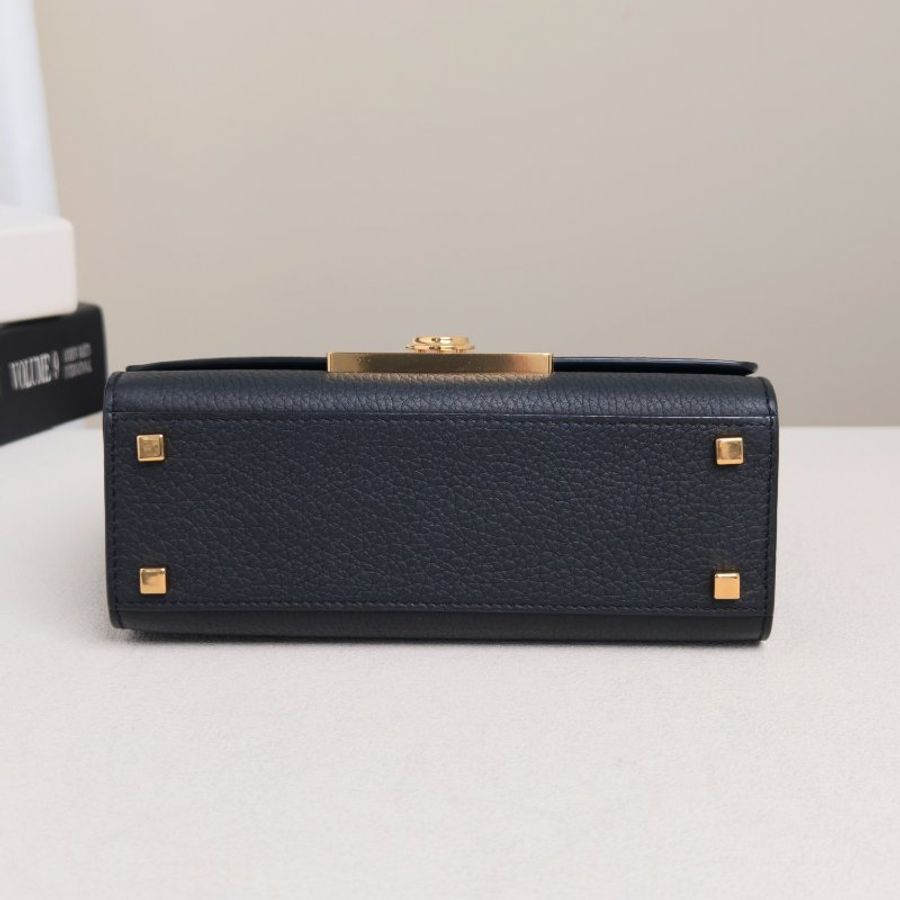 MOYNAT 黑色金扣rejane小號 手提斜背包20*14*8 99新配件塵袋-6