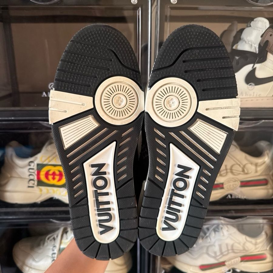 Louis Vuitton Trainer 黑牛仔 LV6 大約255-26-8