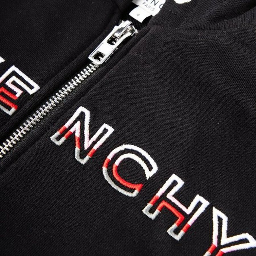 💎Han's house精品服飾💎GIVENCHY 紀梵希 刺繡 LOGO 連帽 外套 現貨青年款-6