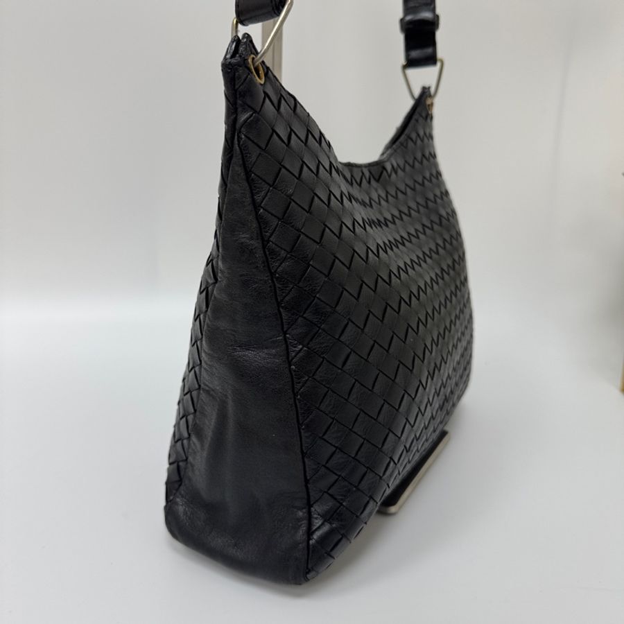 【赫蒂國際精品】 Bottega Veneta 皮革編織流浪包 中古包-9