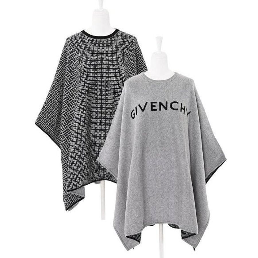 💎Han's house精品服飾💎 Givenchy 紀梵希 4G雙面斗篷 針織 毛衣 可手水洗 現貨青年款原價21900-2
