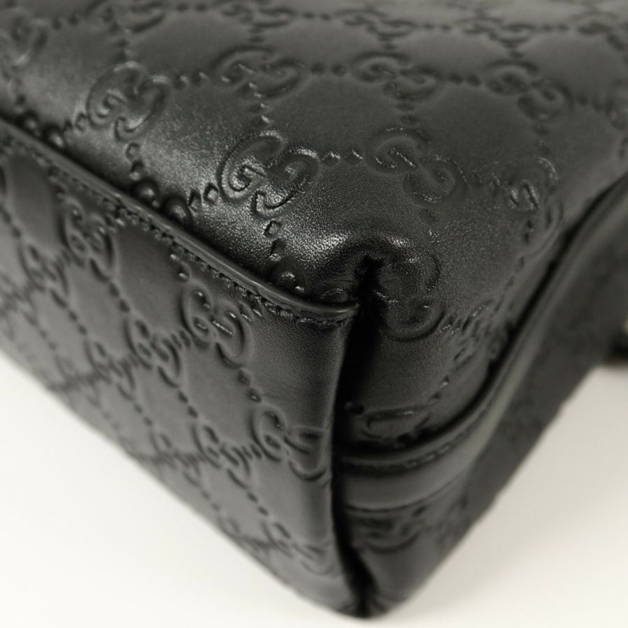 GUCCI GG Emblem Small Bucket手挽肩背兩用袋-13