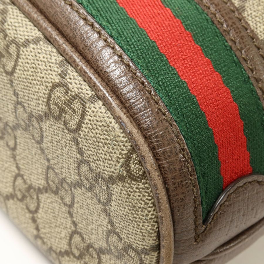 GUCCI 塗層帆布Ophidia Bucket手挽肩背兩用袋-14
