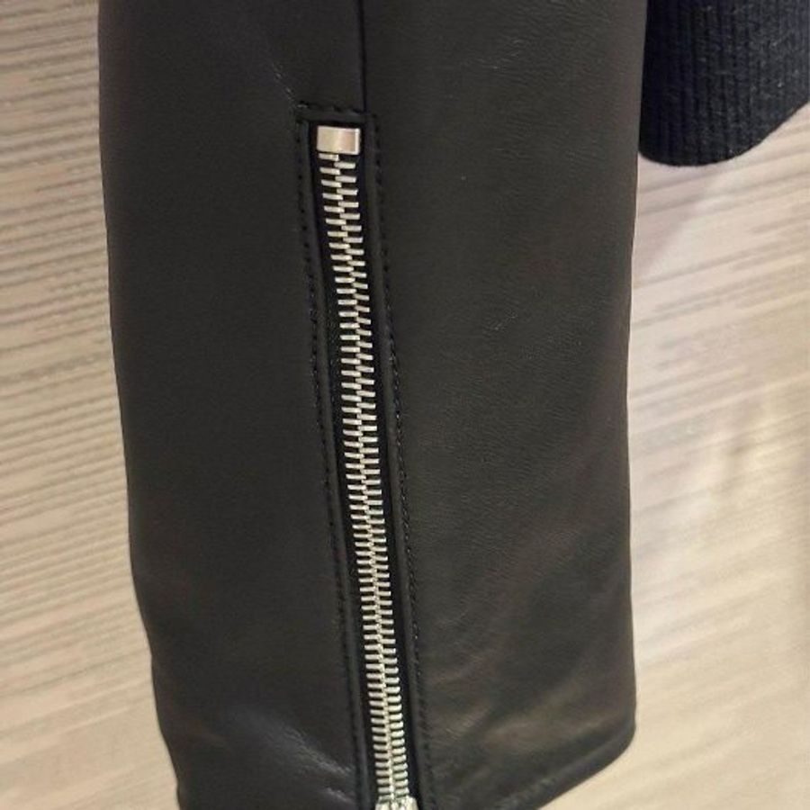 💎Han's house精品服飾💎Givenchy 紀梵希 拼接 皮衣 飛行員 外套 現貨 原價105000-5
