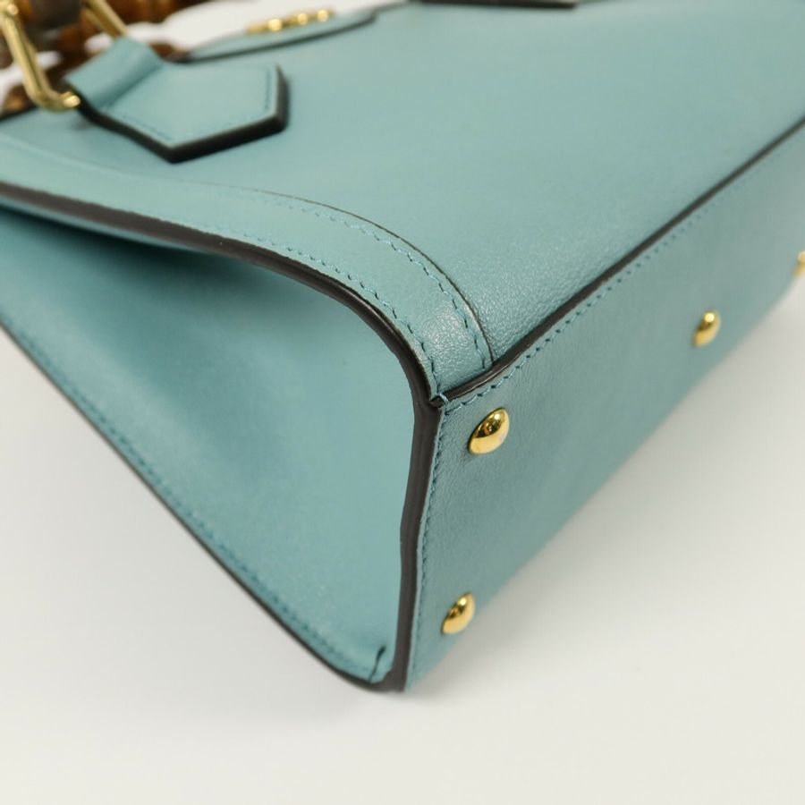GUCCI 牛皮皮革Mini Diana手挽肩背兩用袋-15