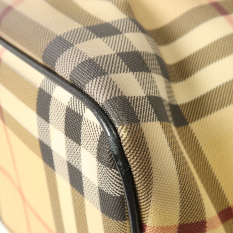 BURBERRY 塗層帆布Bolso Tote手挽袋-10