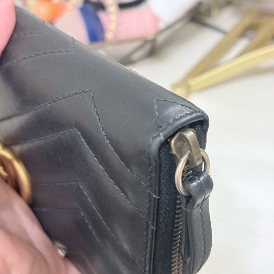 Gucci Marmont系列 牛皮皮夾-13