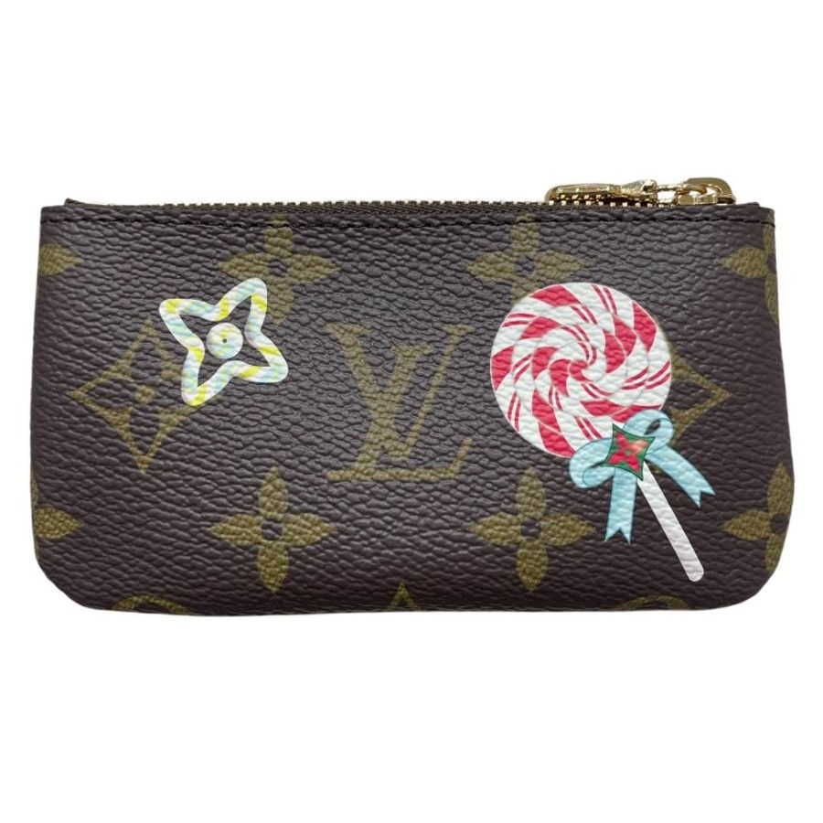 LOUIS VUITTON 路易威登 M12217 2024 CANDY FACTORY 零錢包 PVC帆布 紅色 金釦-1
