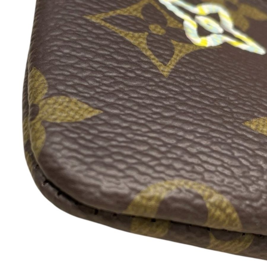 LOUIS VUITTON 路易威登 M12217 2024 CANDY FACTORY 零錢包 PVC帆布 紅色 金釦-7