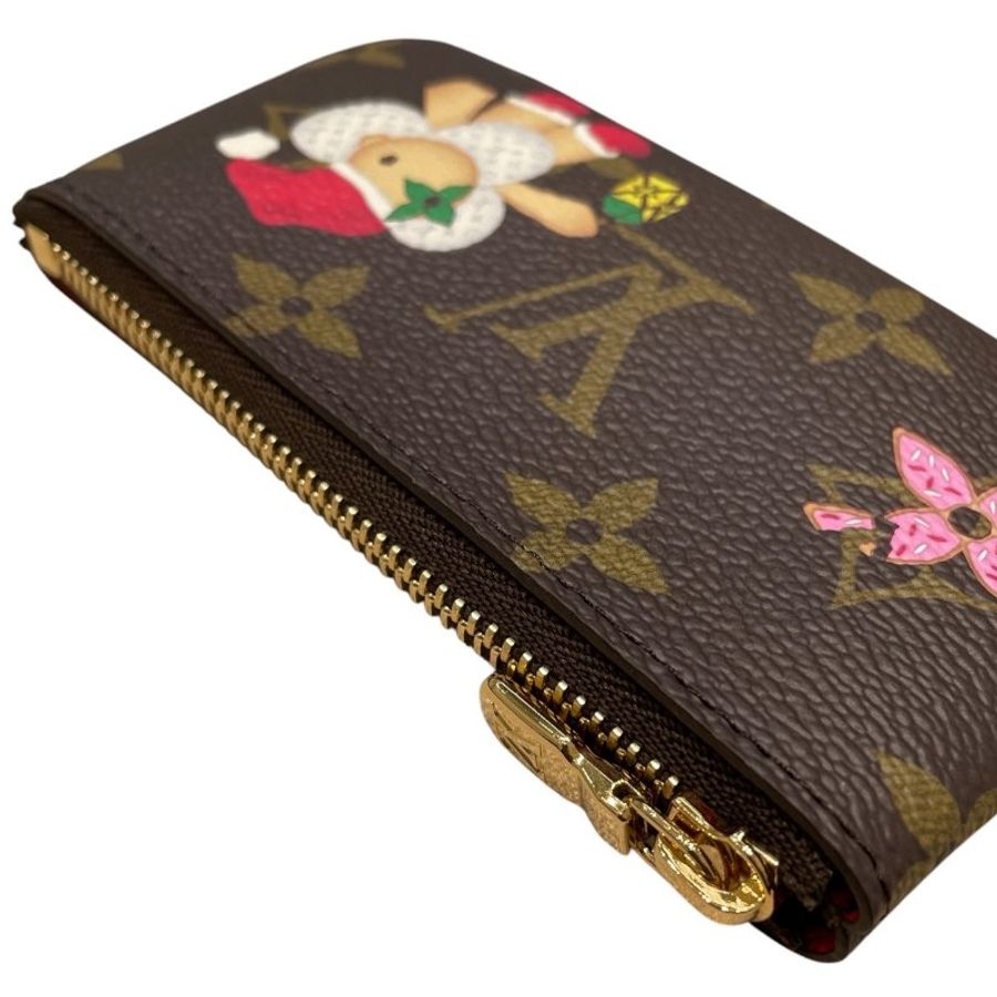 LOUIS VUITTON 路易威登 M12217 2024 CANDY FACTORY 零錢包 PVC帆布 紅色 金釦-9