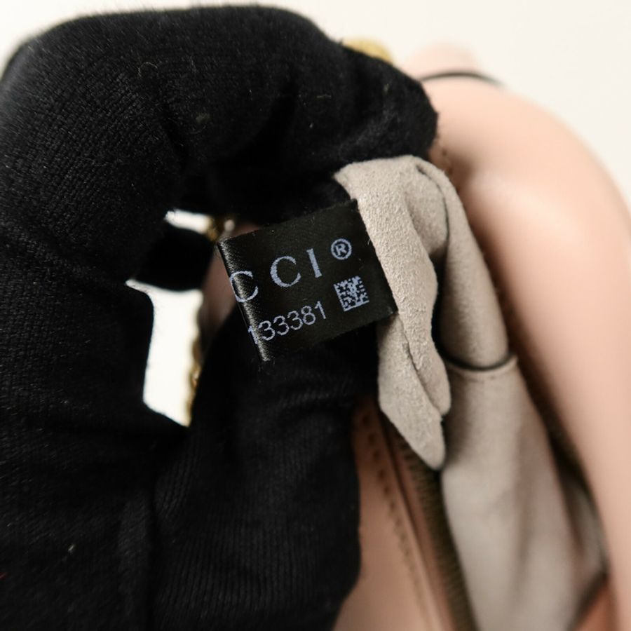 GUCCI 牛皮皮革GG Marmont肩背袋-10