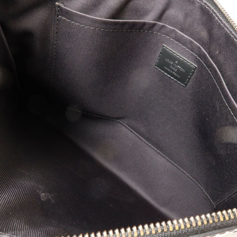 LOUIS VUITTON Monogram Eclipse Discovery Pochette手拿包-4