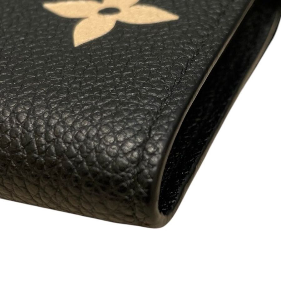 LOUIS VUITTON 路易威登 M80968 VICTORINE 三折短夾 皮革 黑色 金釦-8