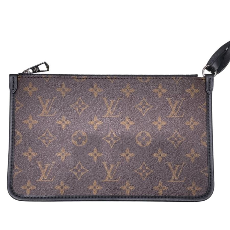 LOUIS VUITTON 路易威登 M25143 CARRYALL VIBE MM 肩背包 皮革 黑色 銀釦-14