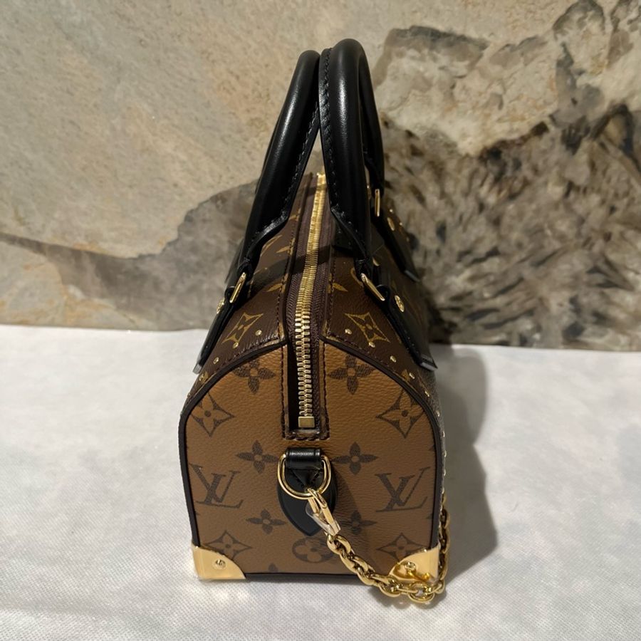 Louis Vuitton Monogram Speedy Trunk 20-1