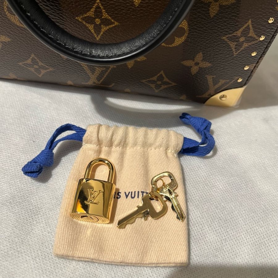 Louis Vuitton Monogram Speedy Trunk 20-9