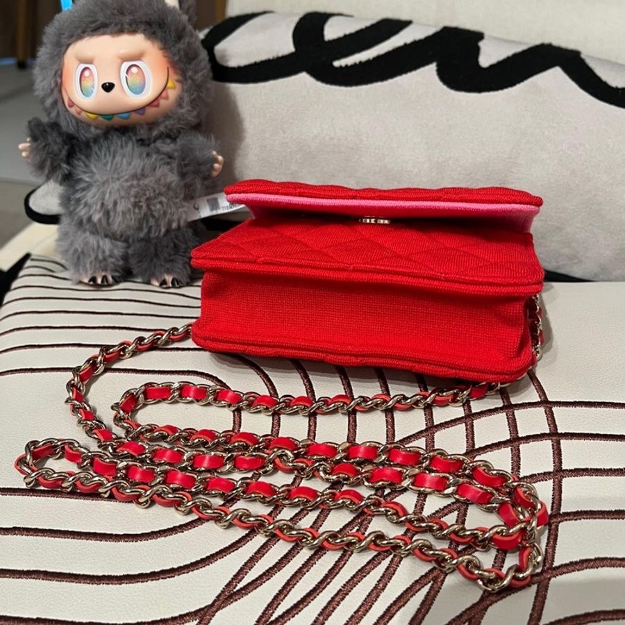 Chanel Mini Flap Bag with chain-8
