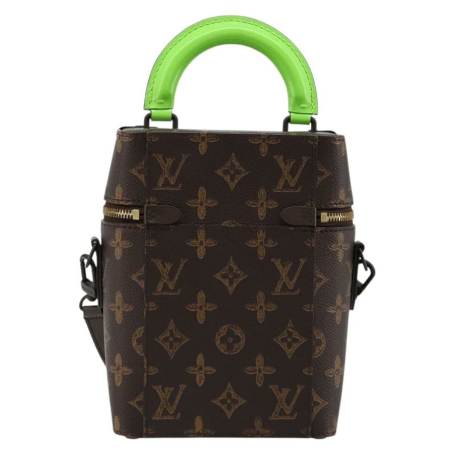【日本直送】路易威登 Monogram 筆款 Box Trunk 單肩包 M59664 LV Auth 182968M-1