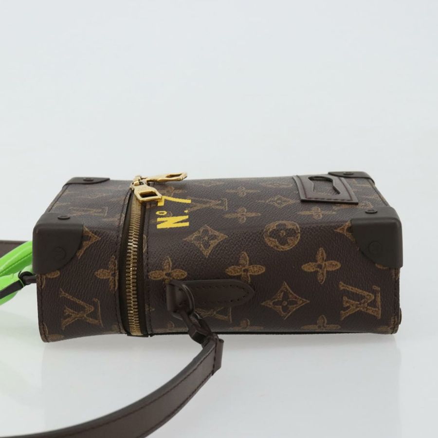 【日本直送】路易威登 Monogram 筆款 Box Trunk 單肩包 M59664 LV Auth 182968M-3