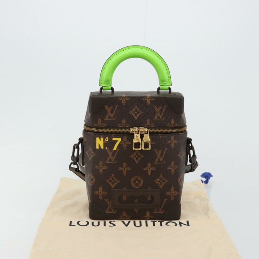 【日本直送】路易威登 Monogram 筆款 Box Trunk 單肩包 M59664 LV Auth 182968M-11