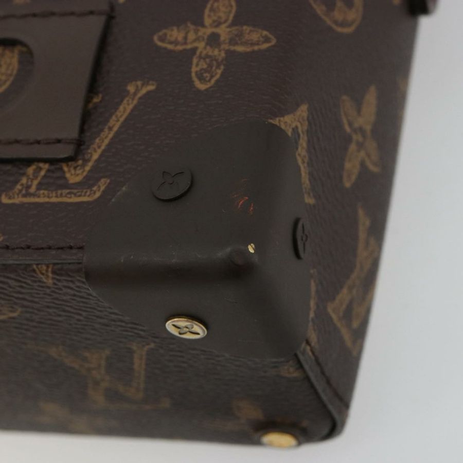 【日本直送】路易威登 Monogram 筆款 Box Trunk 單肩包 M59664 LV Auth 182968M-15