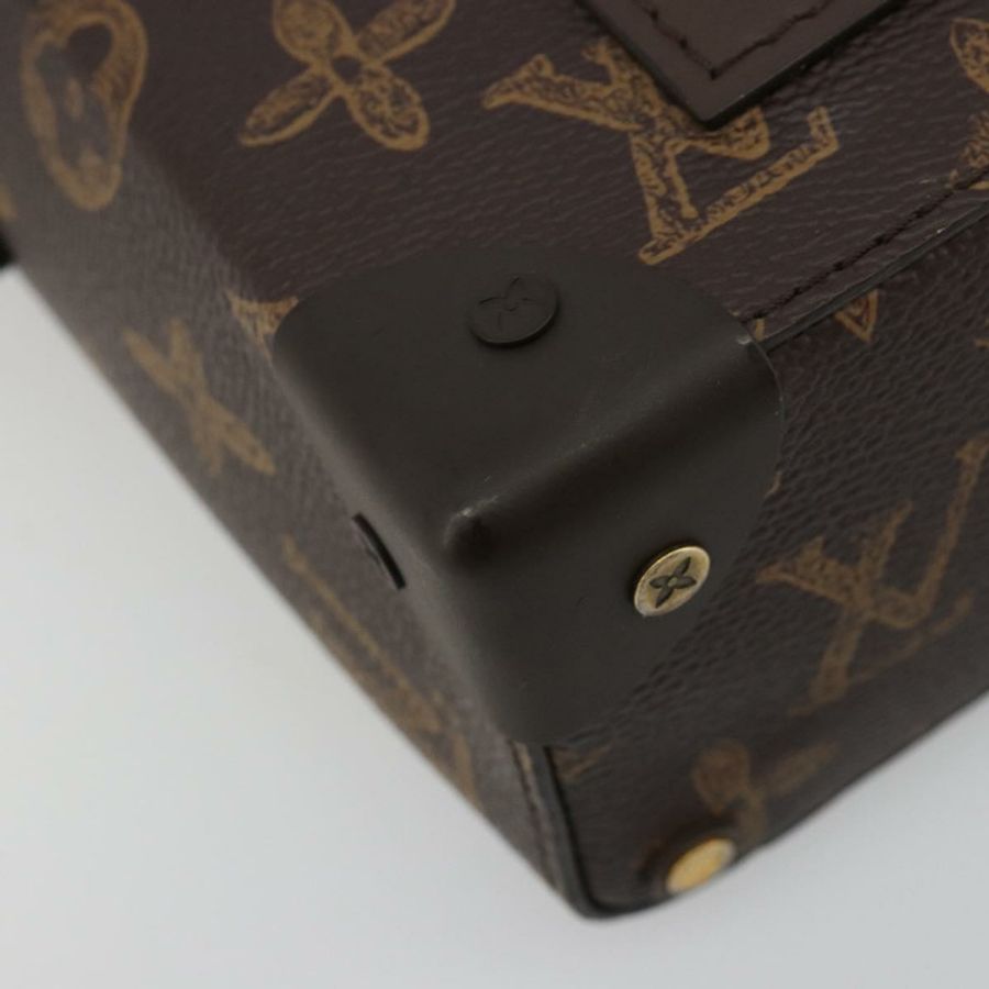 【日本直送】路易威登 Monogram 筆款 Box Trunk 單肩包 M59664 LV Auth 182968M-16