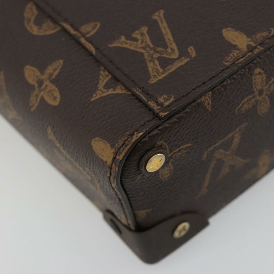 【日本直送】路易威登 Monogram 筆款 Box Trunk 單肩包 M59664 LV Auth 182968M-18